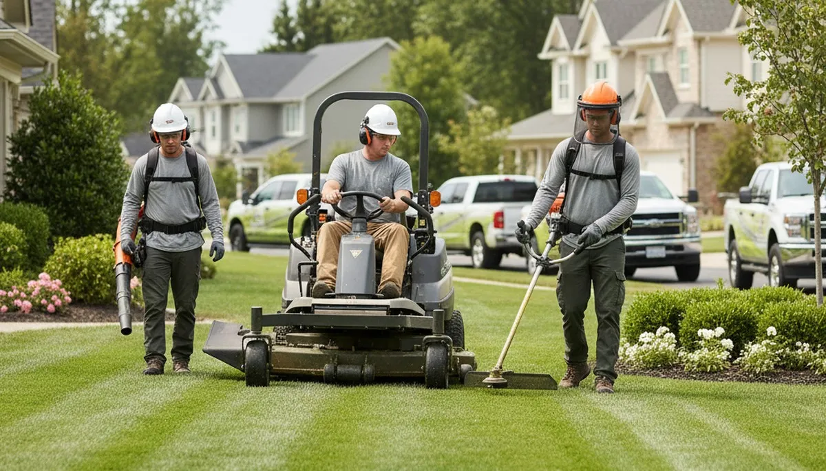 Professional tree service crew in Wellesley, MA providing local tree care and maintenance